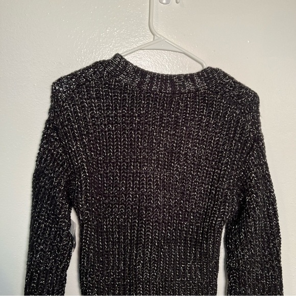 Modcloth Warming Signs Knit Cardigan Black - Picture 12 of 15
